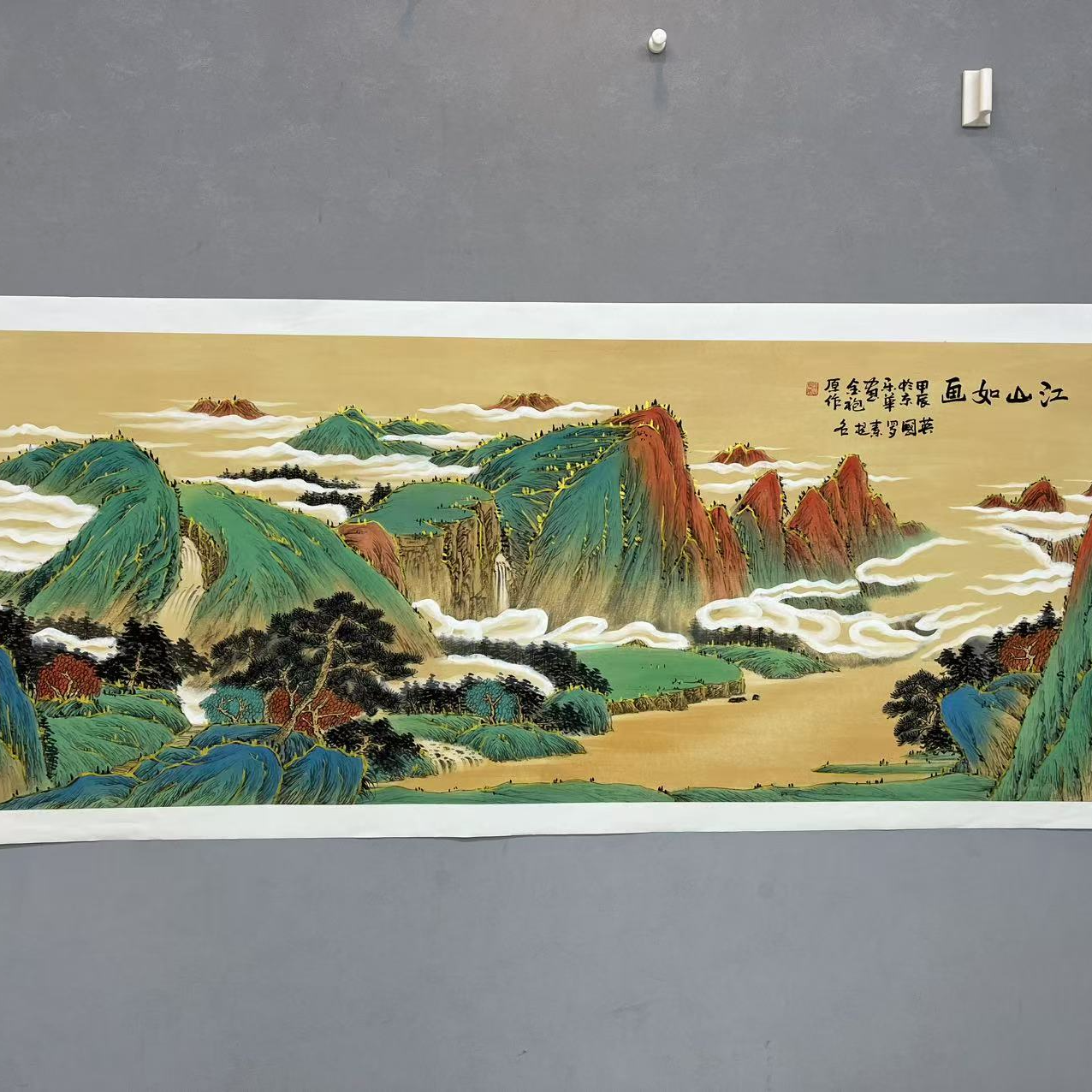 郑乐华绘画作品手绘宣纸绘画ZLH-27