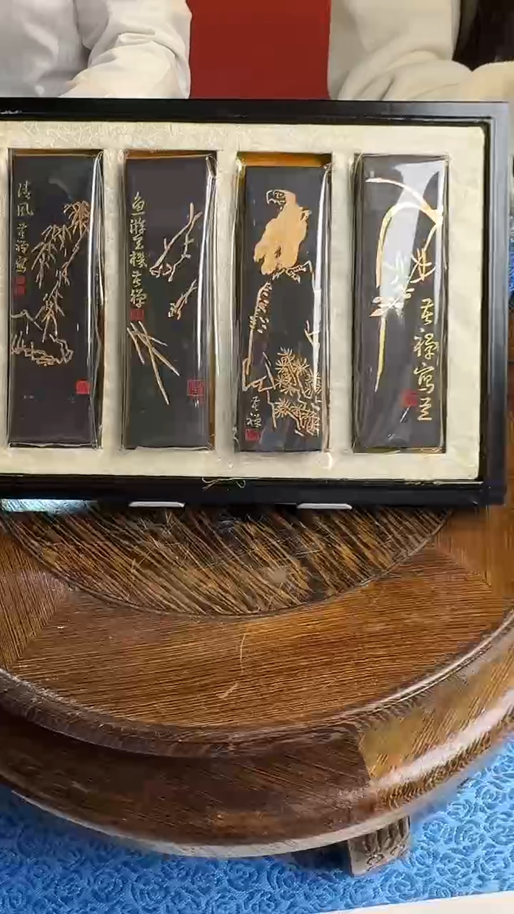 摆件瓷北工美苦禅摆件9带证书