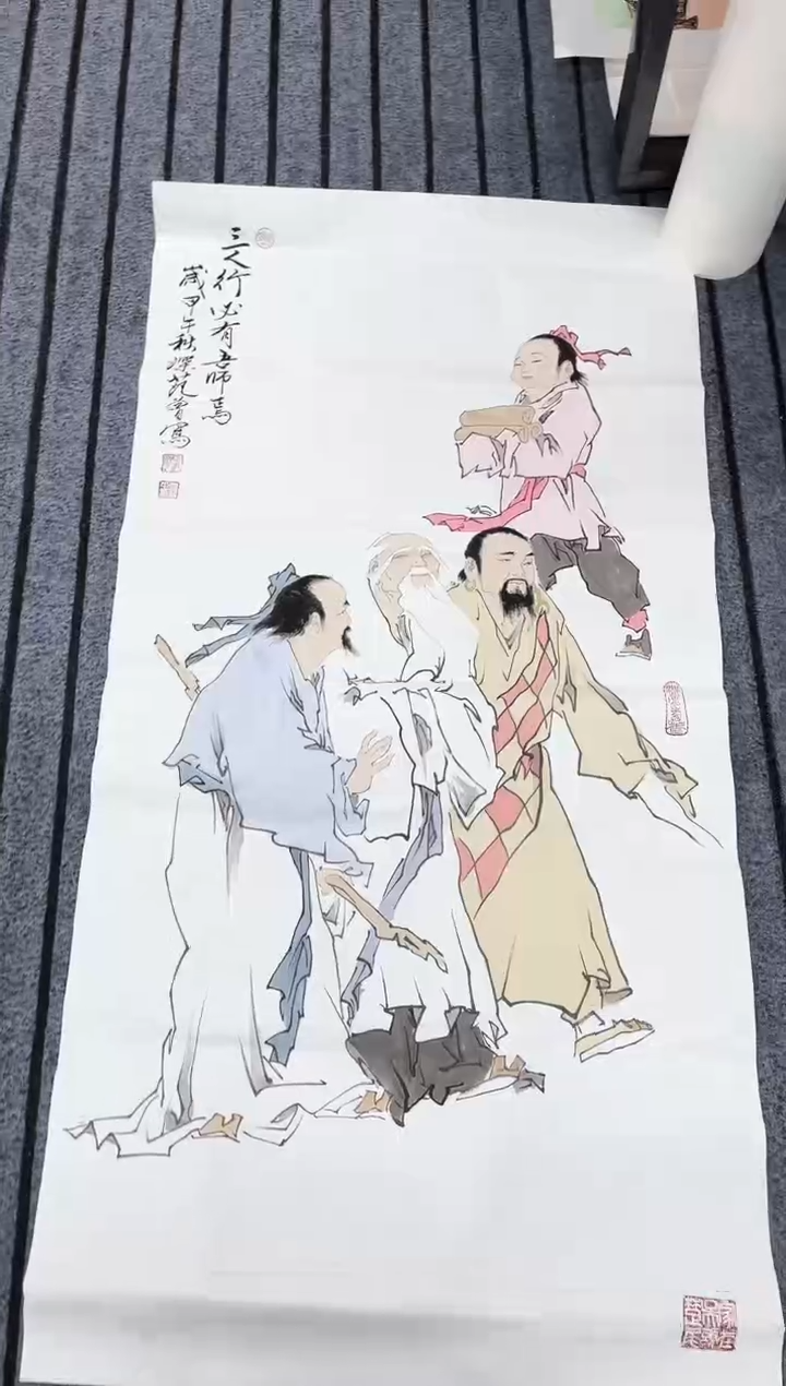 精品国画人物作品