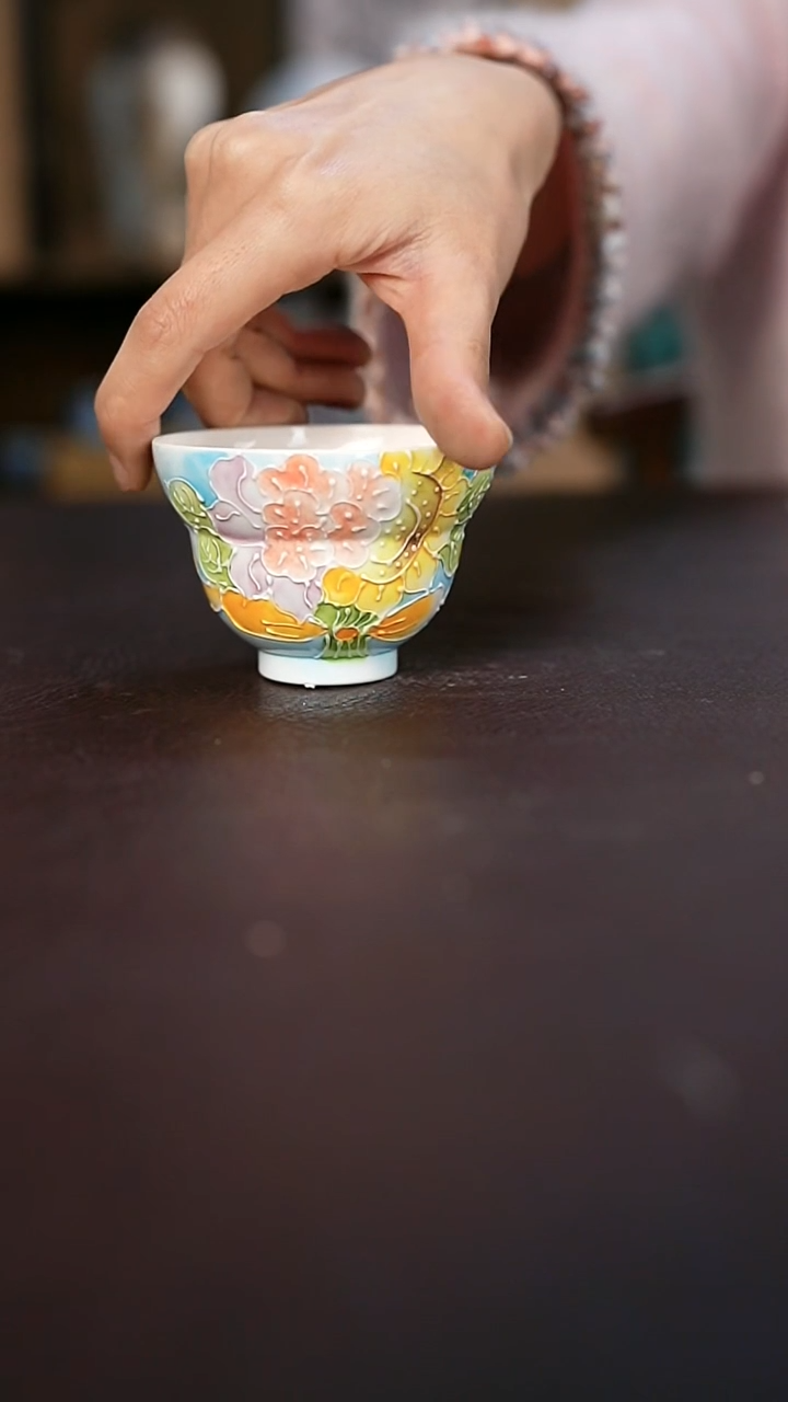 【闪购商品】景德镇陶瓷杯碗柴烧多人