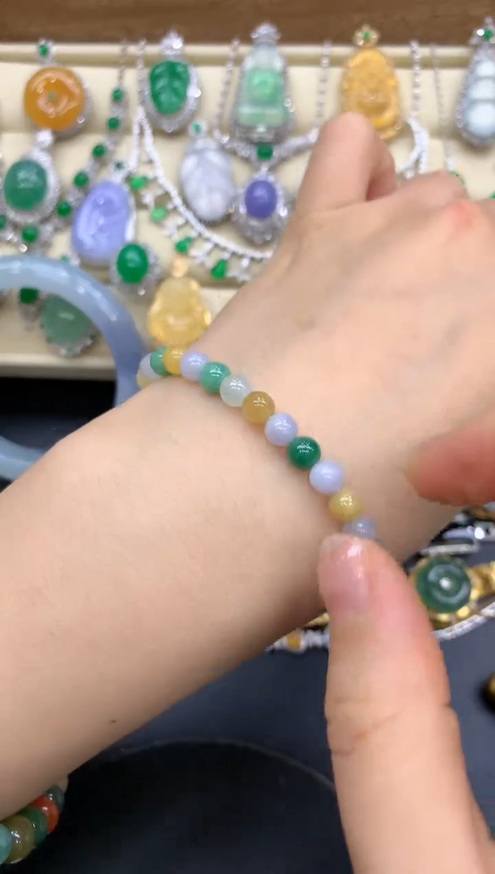 【闪购商品】翡翠手链未镶嵌213-中国好珍宝