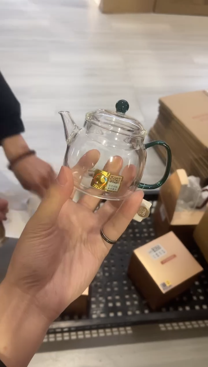 【闪购商品】b352言卿壶墨绿色 样品微瑕