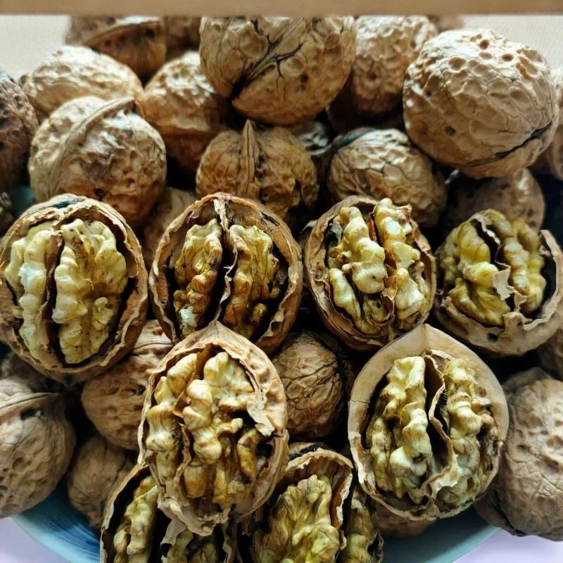 贵州高山核桃老树脆皮核桃老树核桃原味醇香2025新货食用手剥佳品