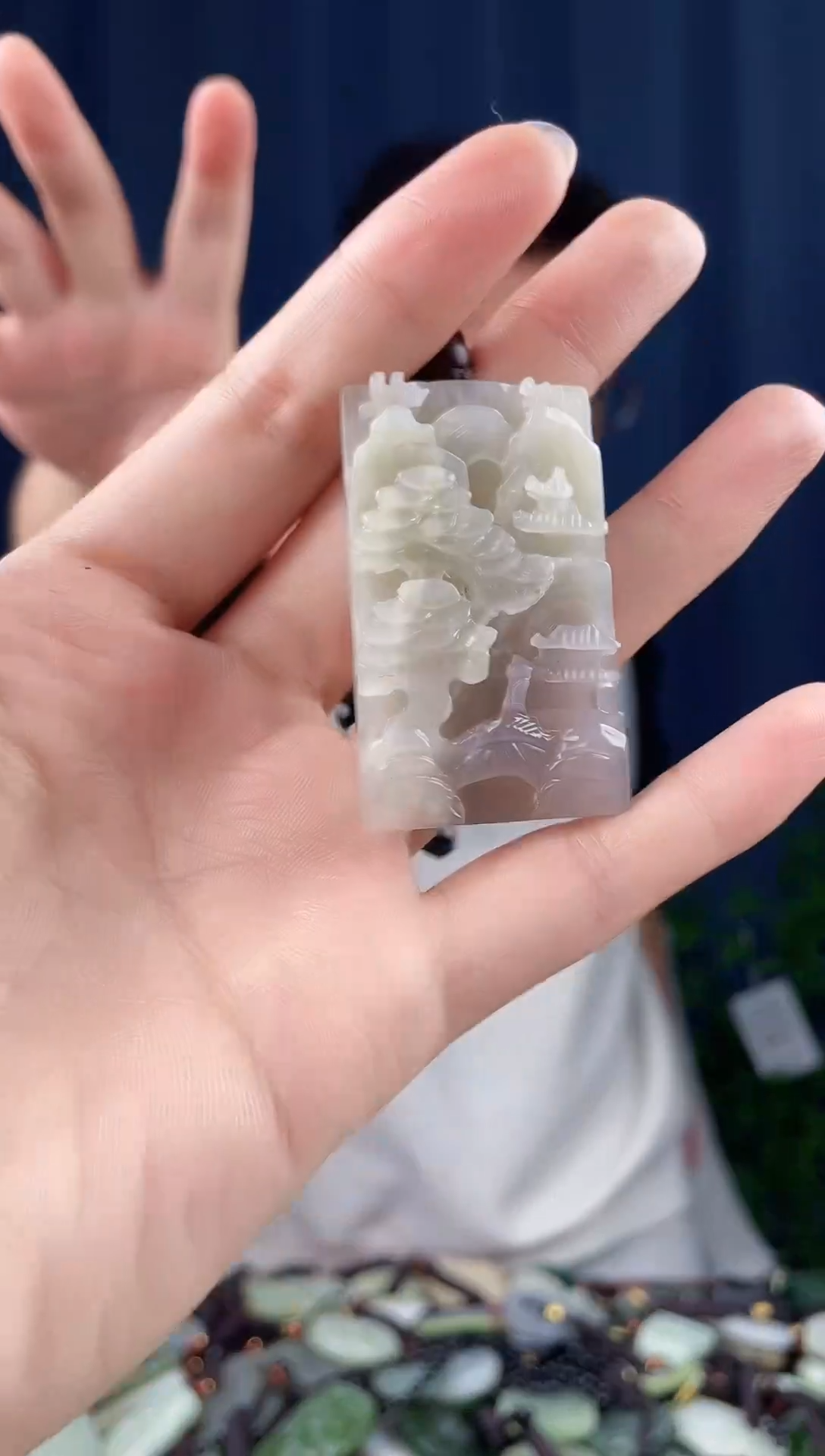 未镶嵌和田玉挂件拍一发一，多样性发货