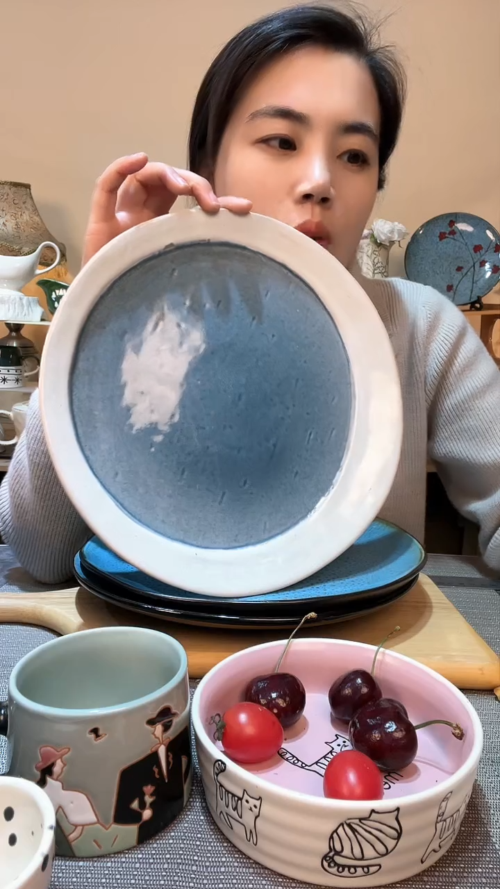 【闪购商品】瓷片瑕疵款 11英寸异形盘 介意勿拍