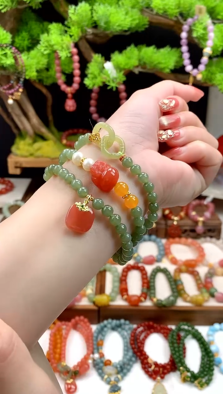 【闪购商品】和田玉手饰未镶嵌3圈