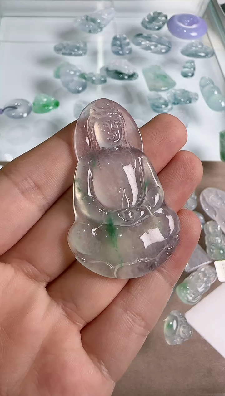 【闪购商品】翡翠吊坠(不含链)未镶嵌..