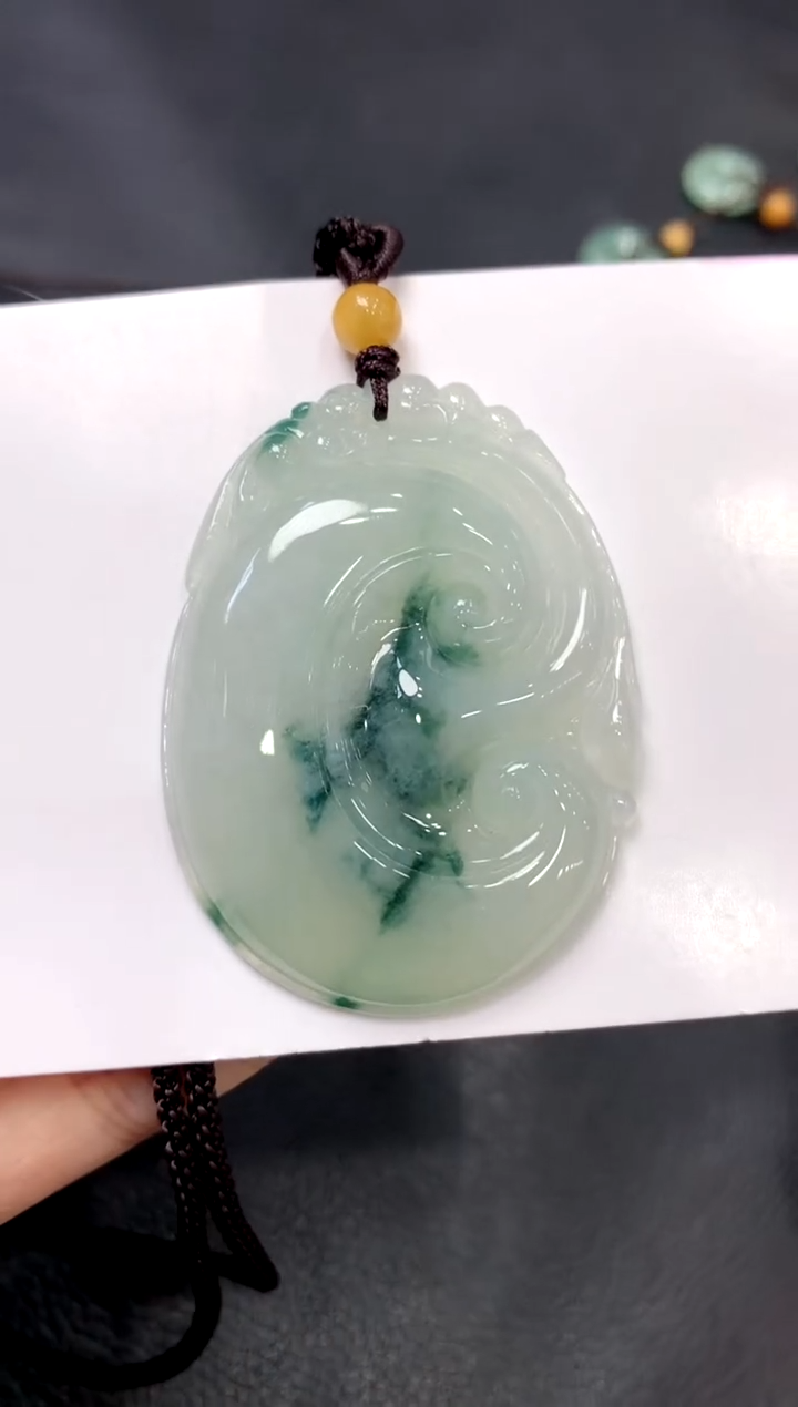 吊坠(不含链)未镶嵌翡翠如意