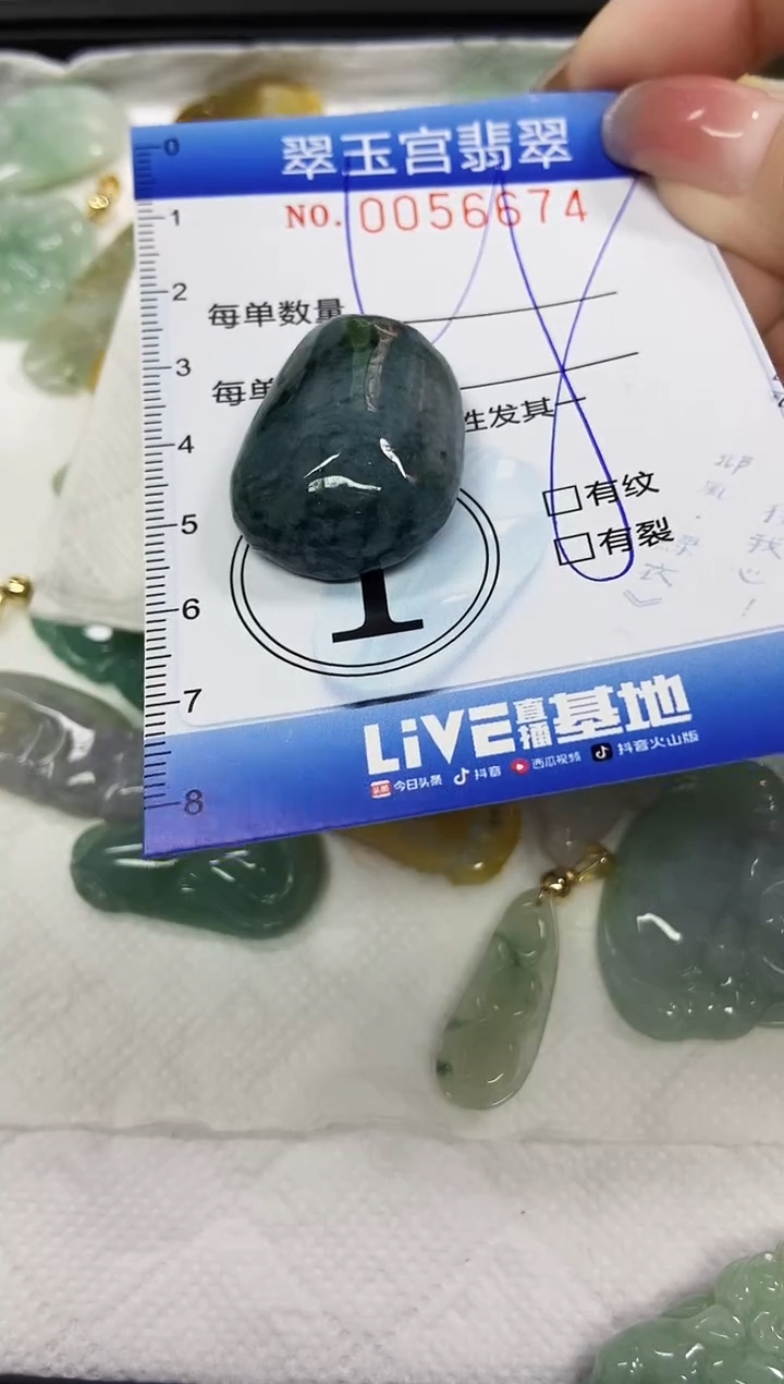 【闪购商品】翡翠颈饰未镶嵌闪购商品0056674