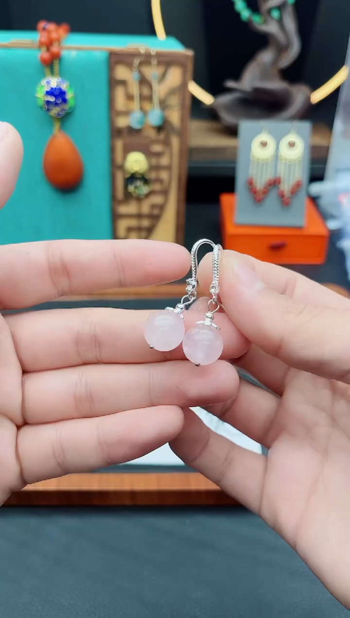 【闪购商品】水晶耳饰未镶嵌21600000