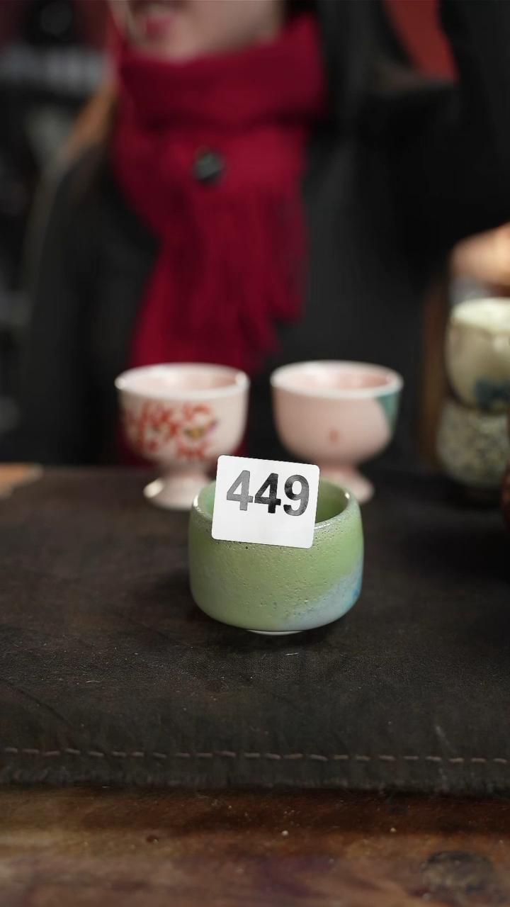 【闪购商品】杯449等烟雨陶瓷手作主人杯