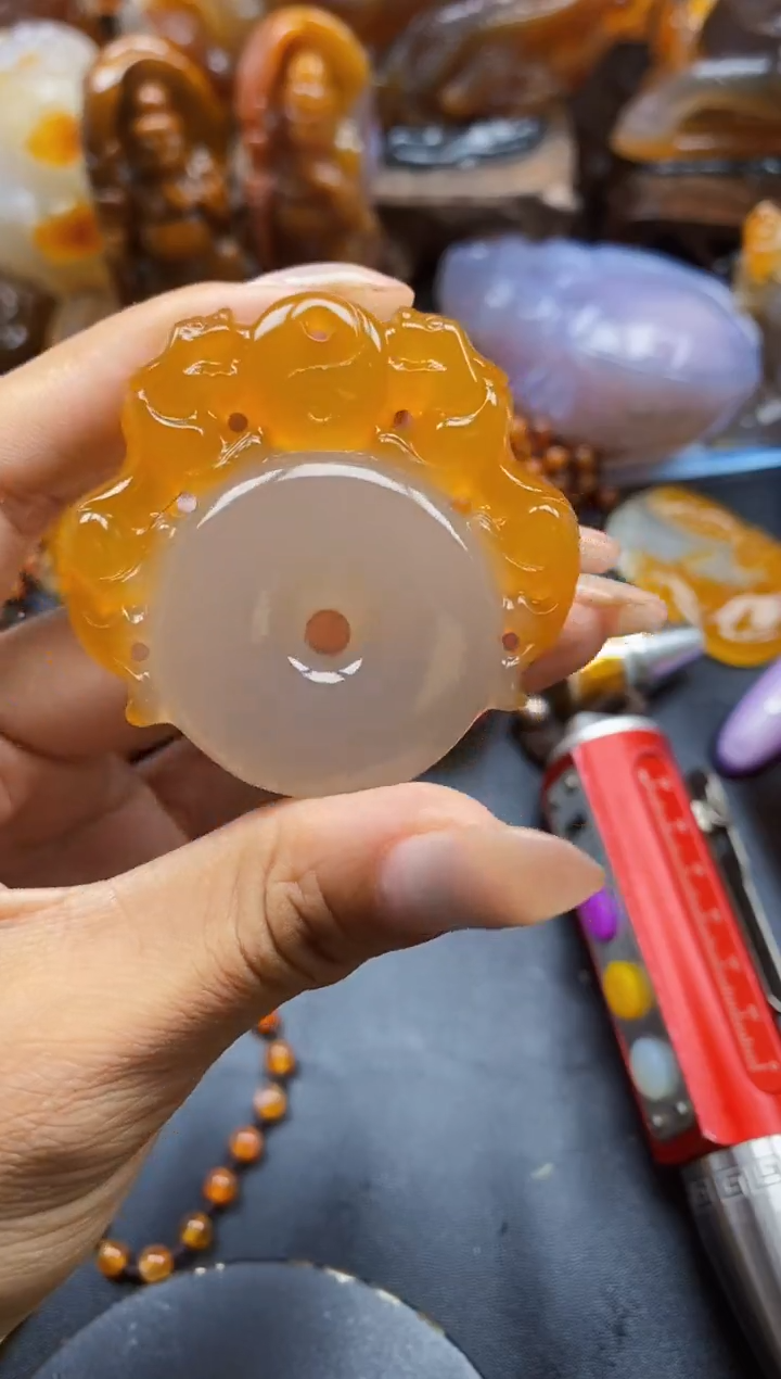 玛瑙/玉髓颈饰未镶嵌ll