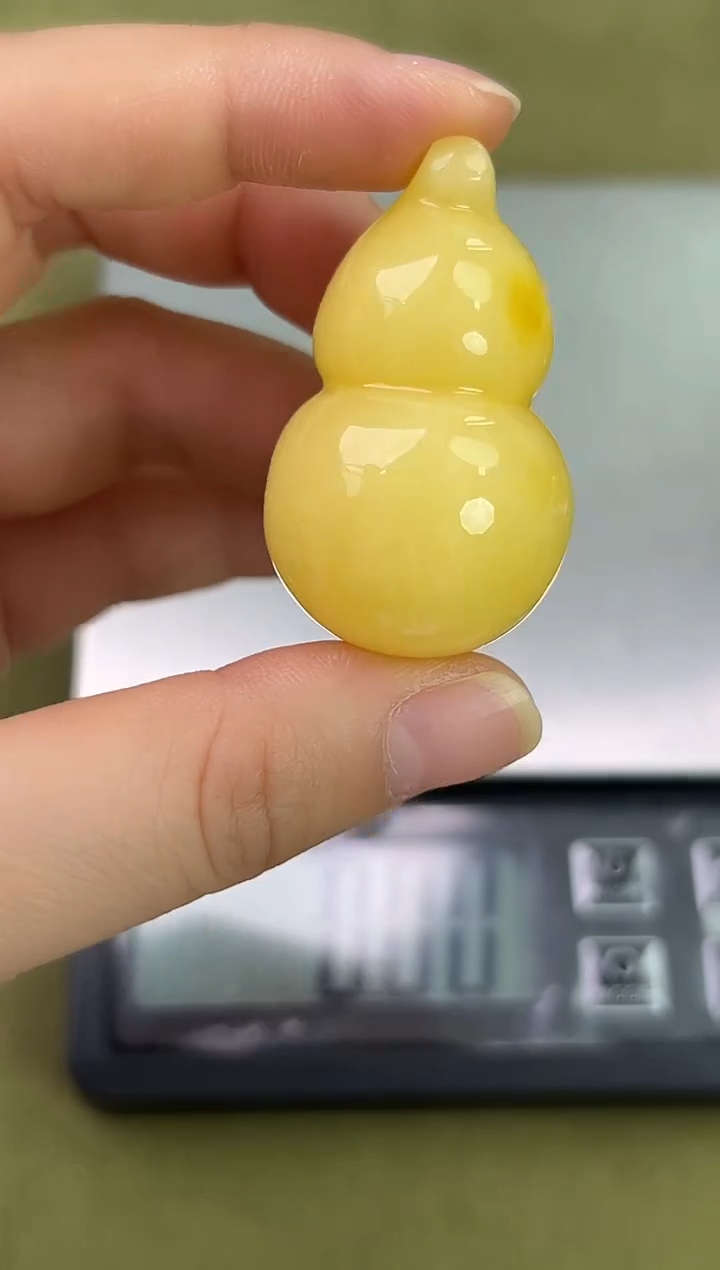 裸石琥珀未镶嵌琥珀蜜蜡吊坠