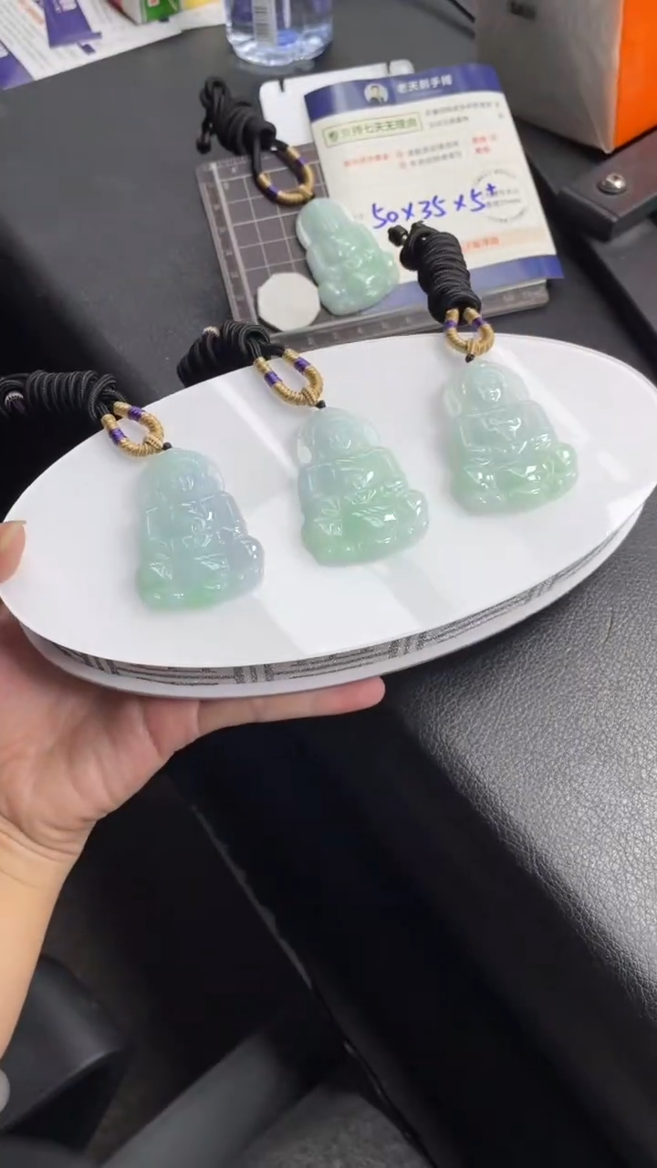 【闪购商品】翡翠颈饰未镶嵌翡翠大观音/多样性发其一CP