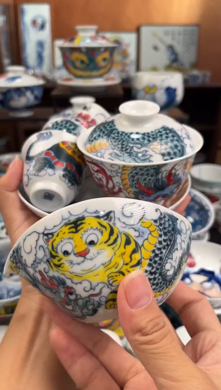 昨明四神兽一整套