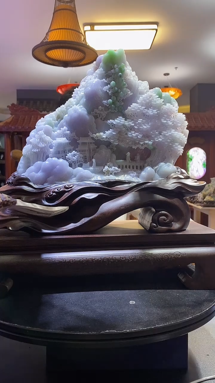 未镶嵌定制翡翠任*03/1220/W/山水