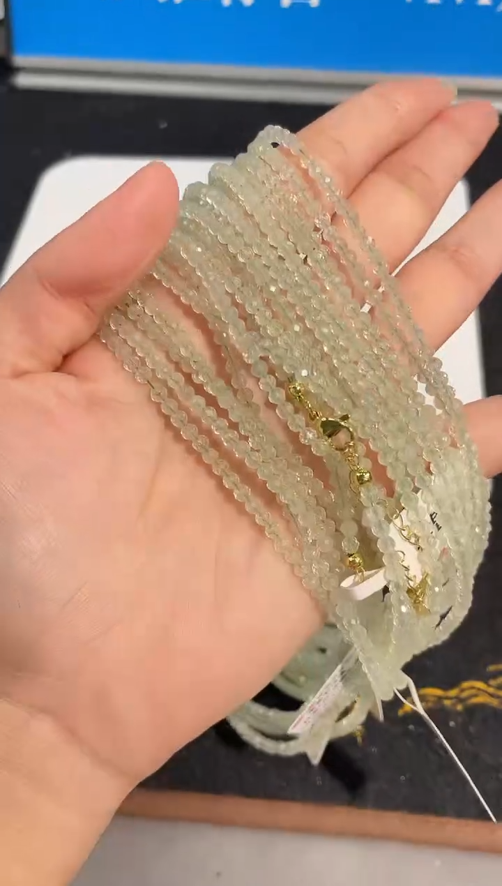 未镶嵌手链水晶葡萄石锁骨链