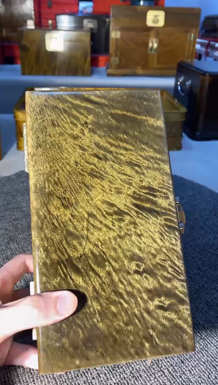 【闪购商品】金丝楠木艺阴沉首饰盒F14