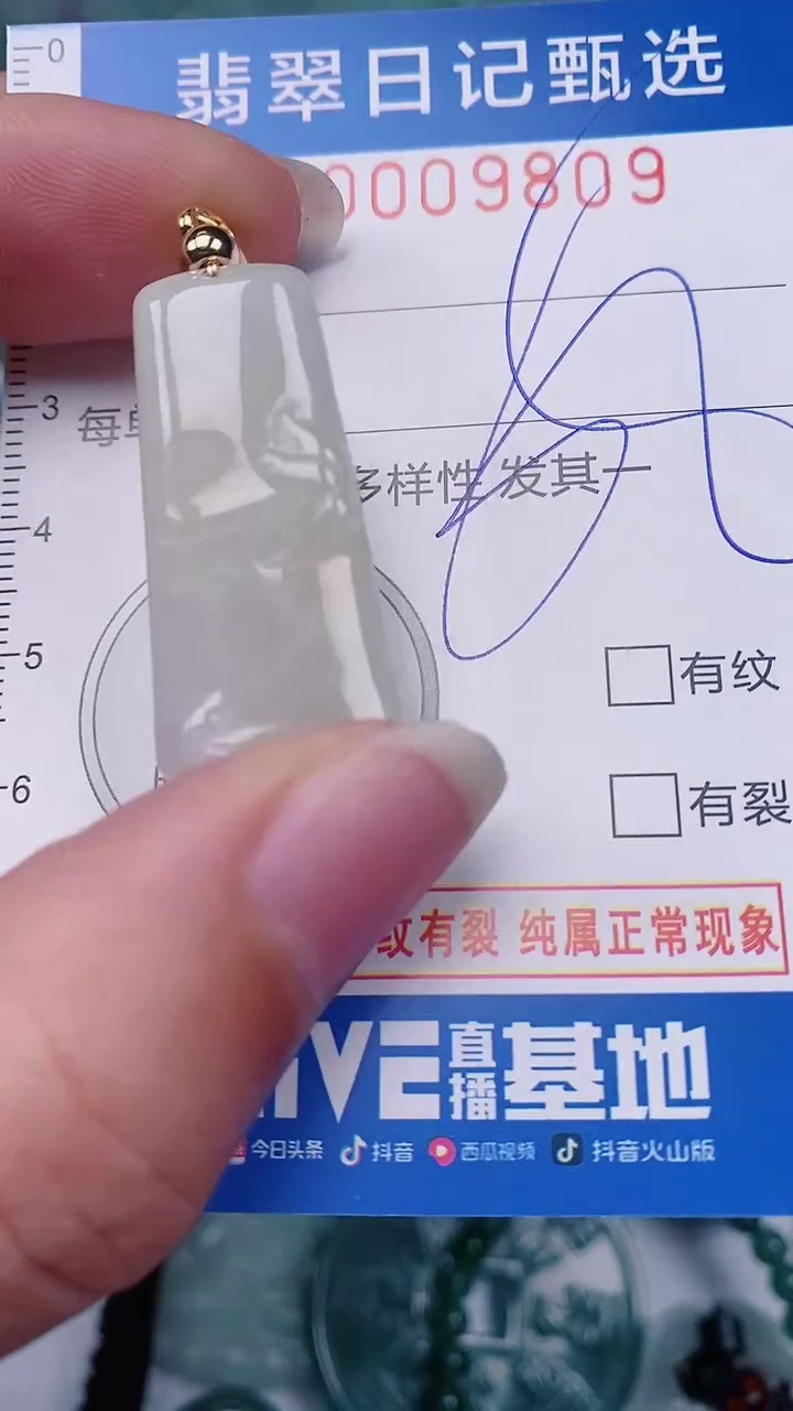 【闪购商品】翡翠颈饰未镶嵌00009809