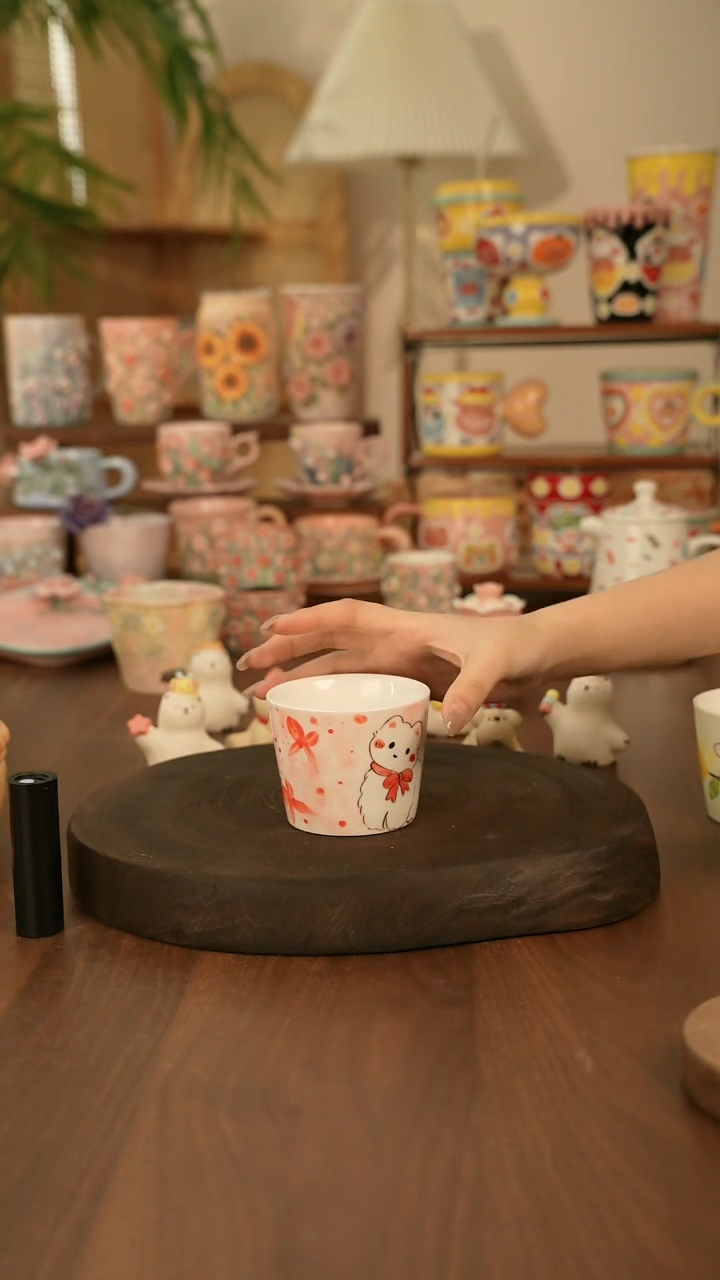 杯子景德镇原创手作陶瓷