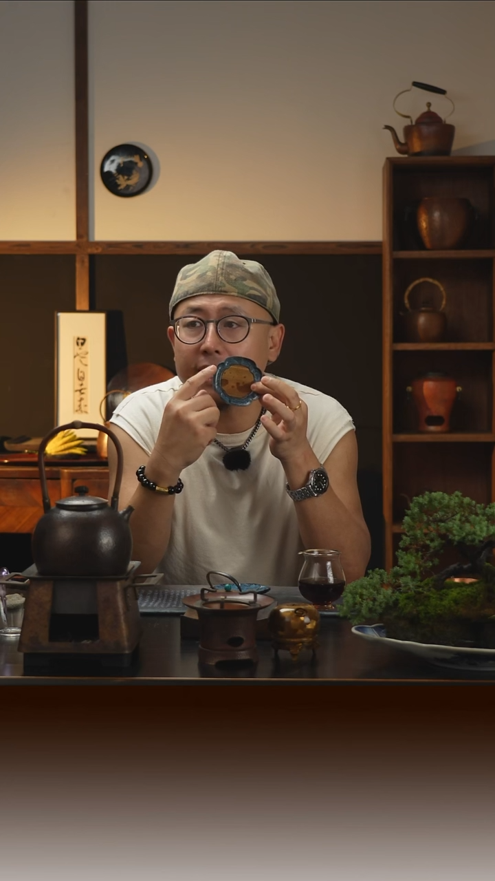 春喜铜 湘妃竹杯垫