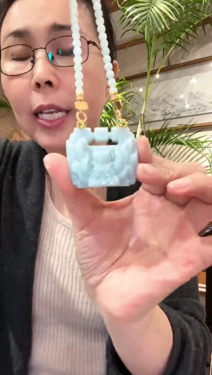 【闪购商品】翡翠颈饰未镶嵌国风