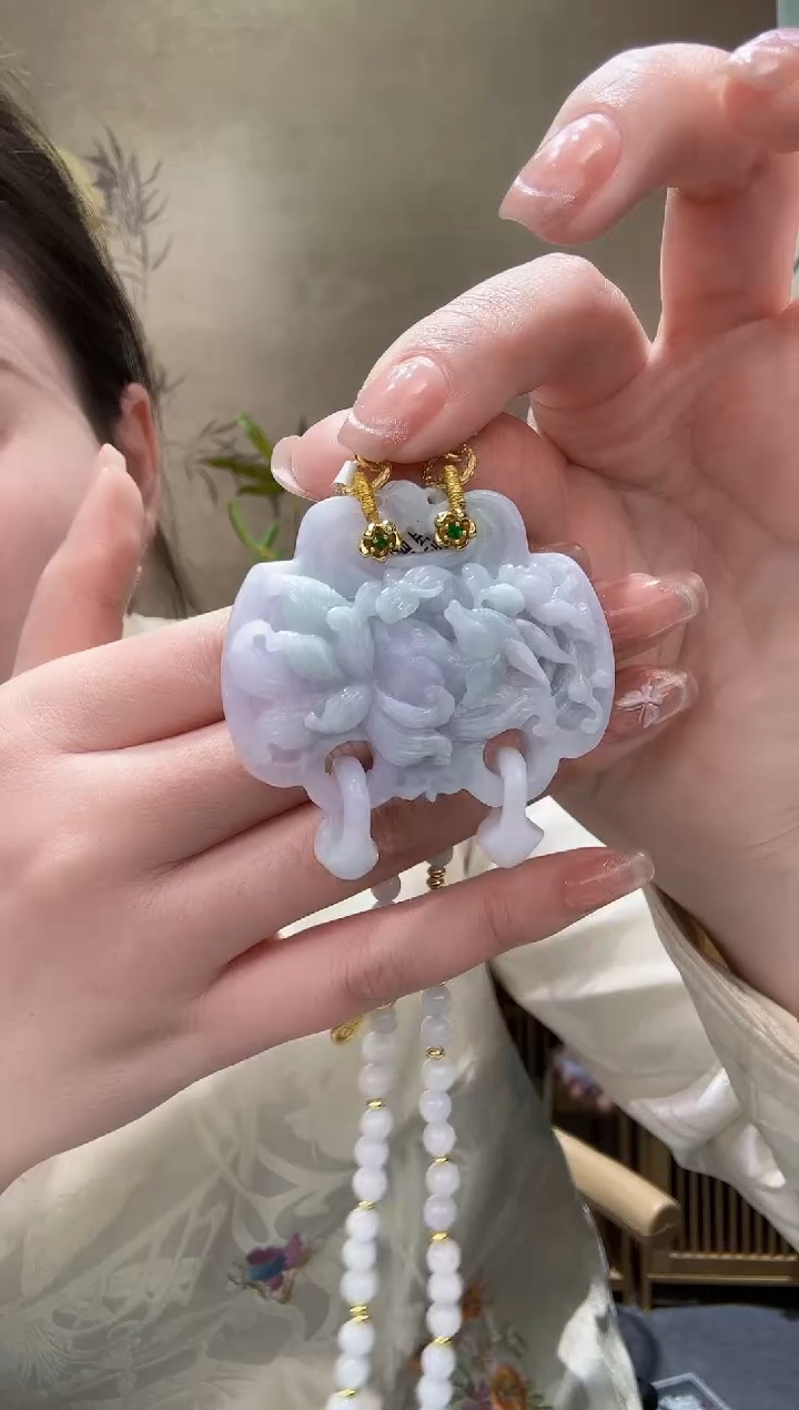 【闪购商品】翡翠颈饰未镶嵌吊坠