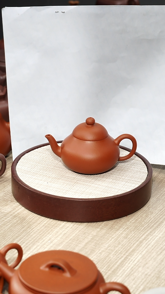 【闪购商品】紫砂茶壶朱泥梨壶