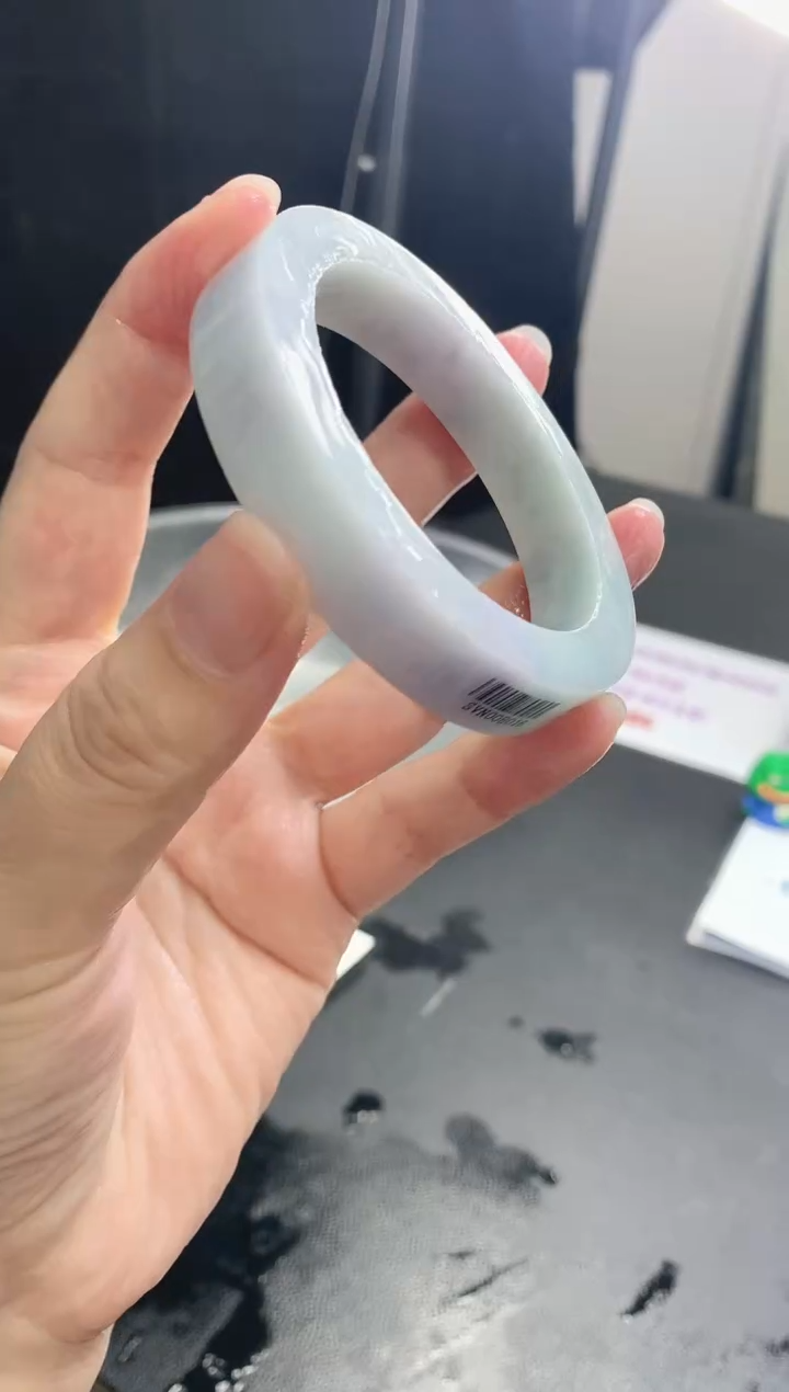 【闪购商品】定制翡翠手镯未镶嵌39 57-59正