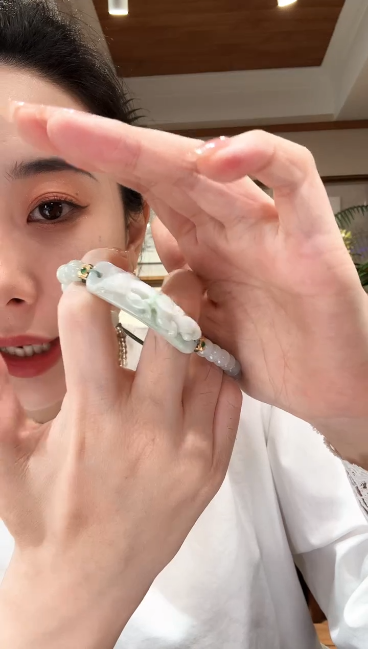 【闪购商品】翡翠颈饰未镶嵌国风