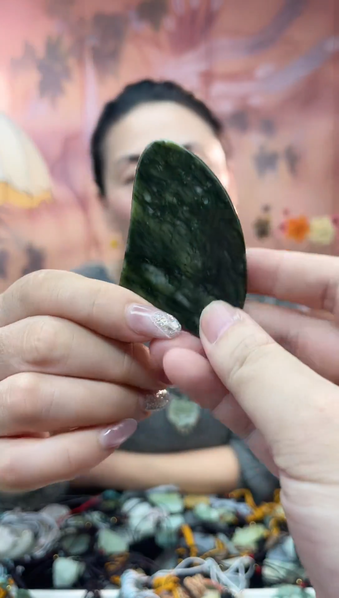 未镶嵌岫玉吊坠多样性发货拍一发一