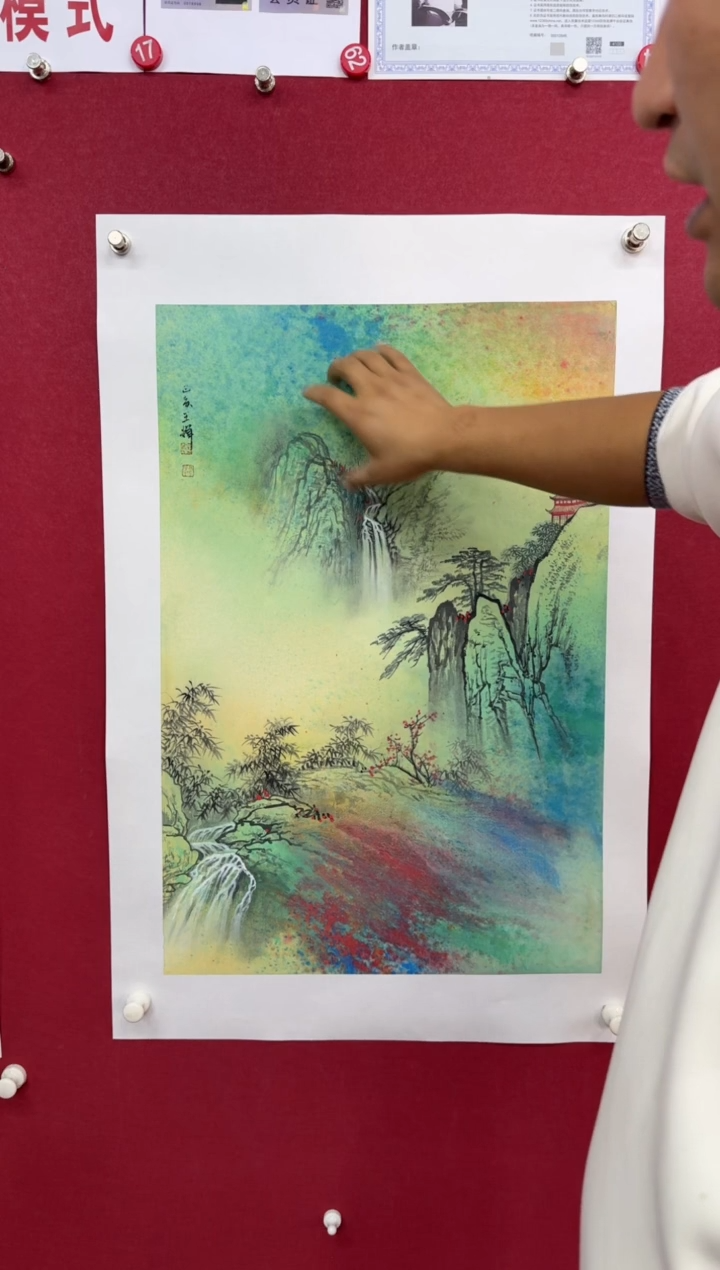 【闪购商品】国画国画绘画山水花鸟
