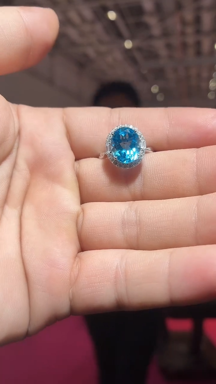 银S925镶嵌托帕石其他（扎德严选）