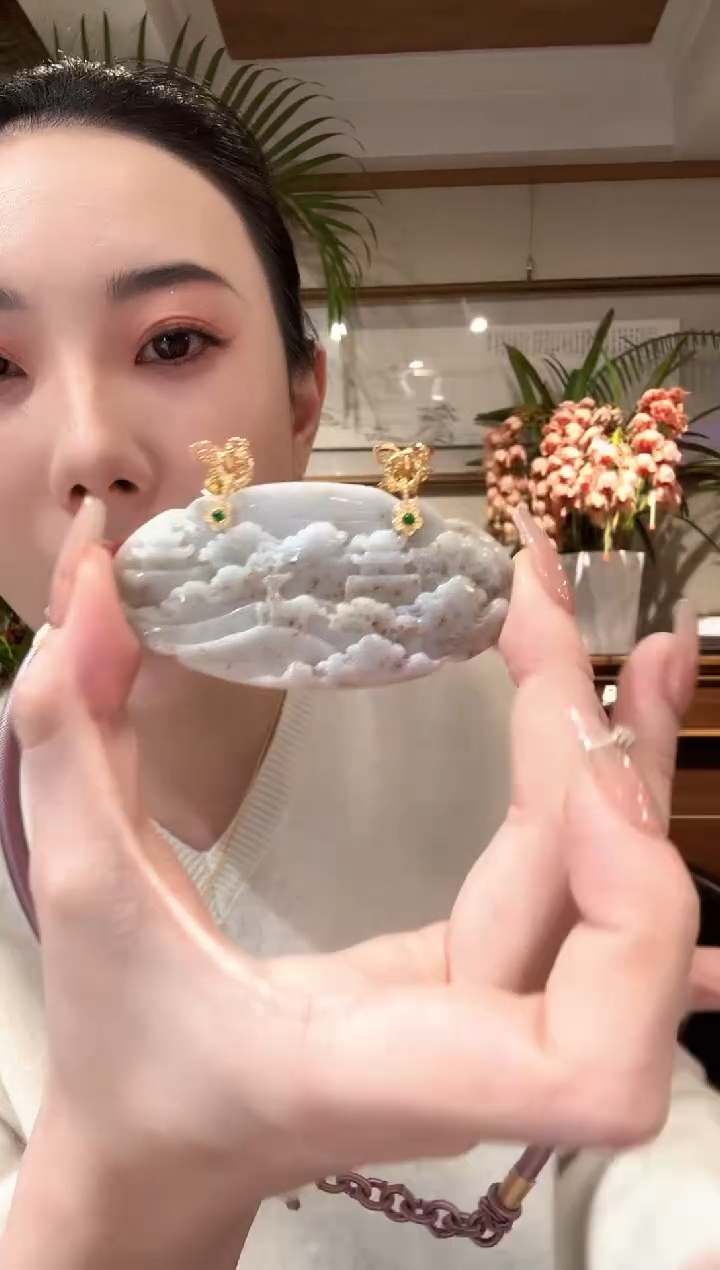 【闪购商品】翡翠颈饰未镶嵌国风