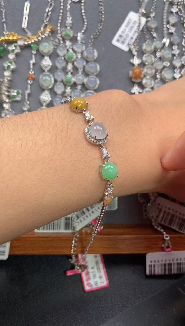 【闪购商品】翡翠戒指银S925镶嵌11111--4