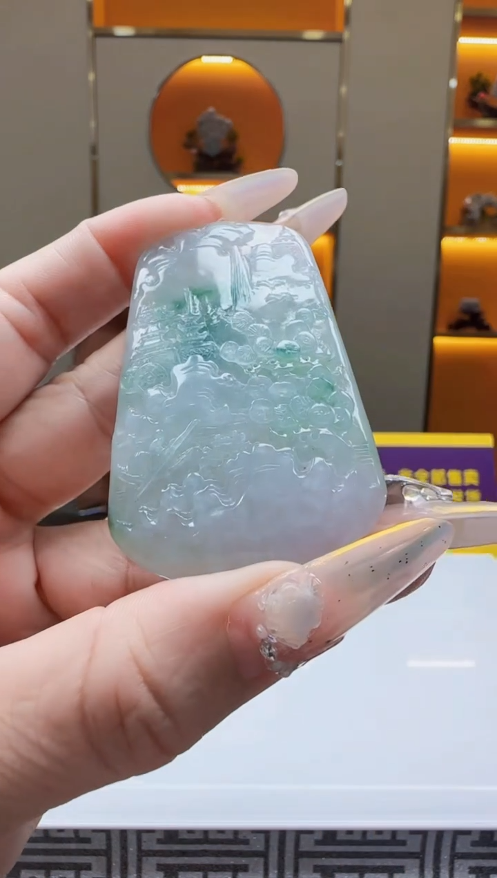 未镶嵌定制翡翠Q02086翡翠