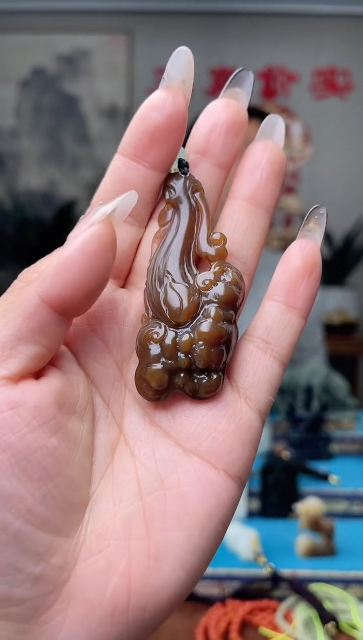 【闪购商品】和田玉挂件未镶嵌1