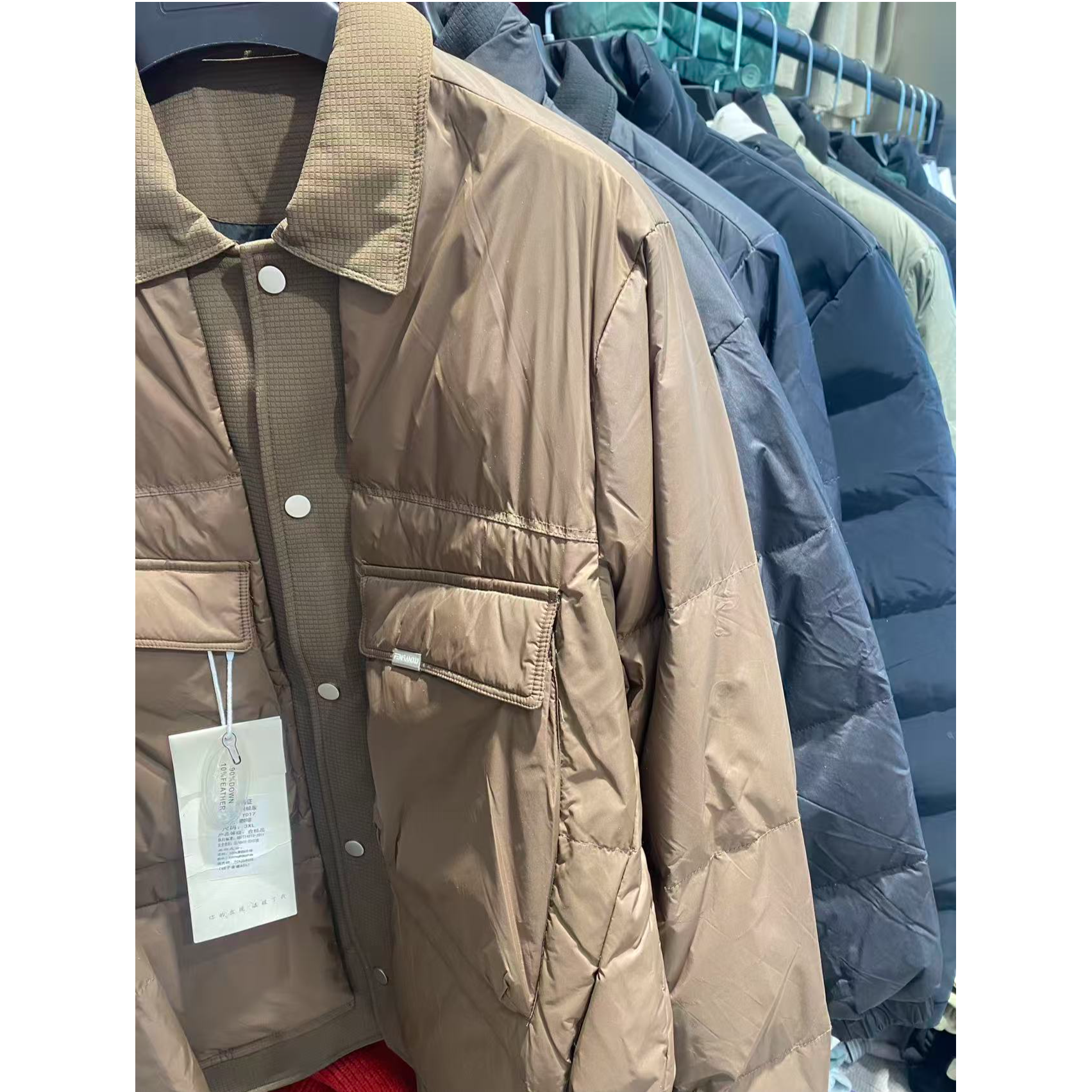 2025新款加绒加厚棉服男女款