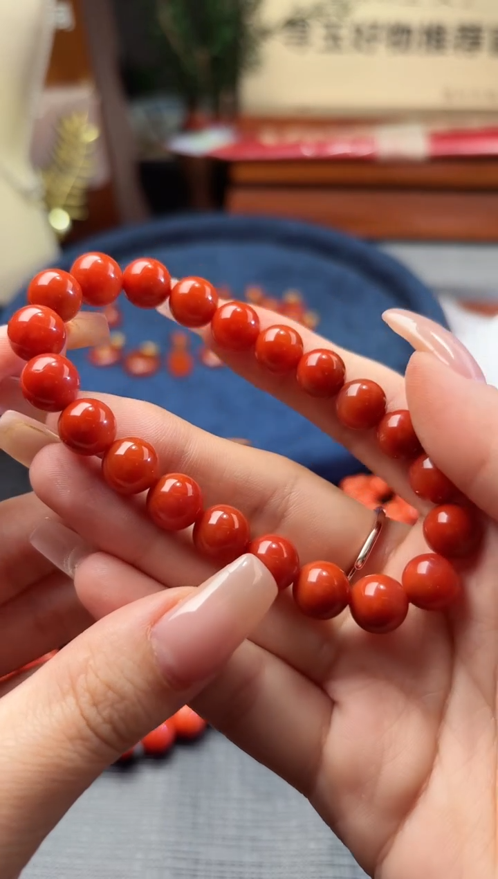 南红玛瑙未镶嵌颈饰100717959