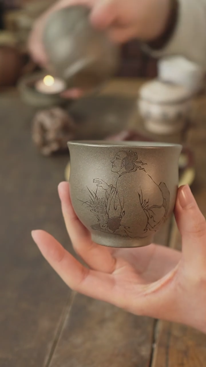 【闪购商品】紫砂茶杯紫砂匋斎主人杯