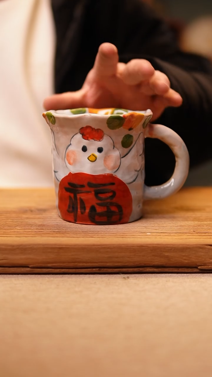 【闪购商品】@@陶园瓷舍@@纯手工手绘@高温釉下彩