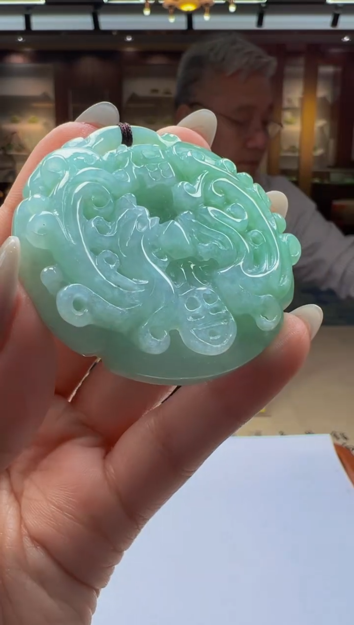 【闪购商品】定制翡翠未镶嵌Q2025-2-26-12