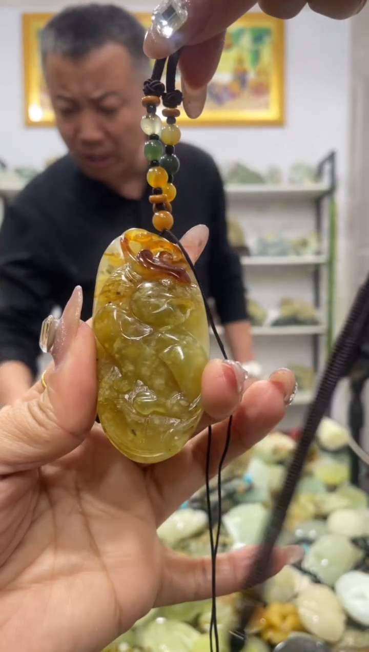 【闪购商品】岫玉吊坠未镶嵌              