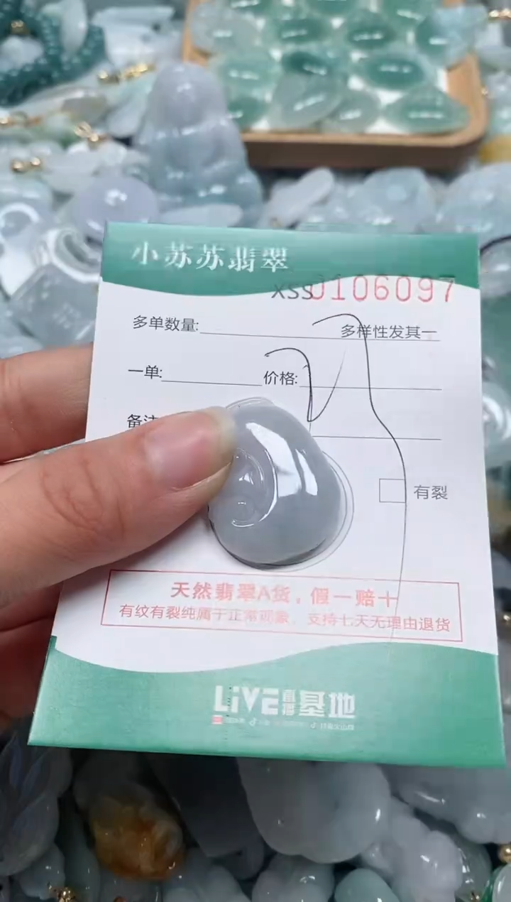 【闪购商品】翡翠颈饰未镶嵌闪购商品0106097