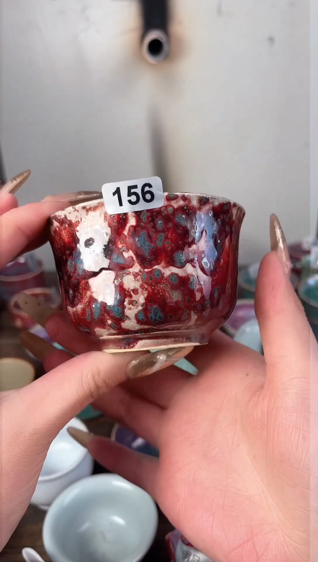 【闪购商品】摆件钧瓷手工茶器窑变