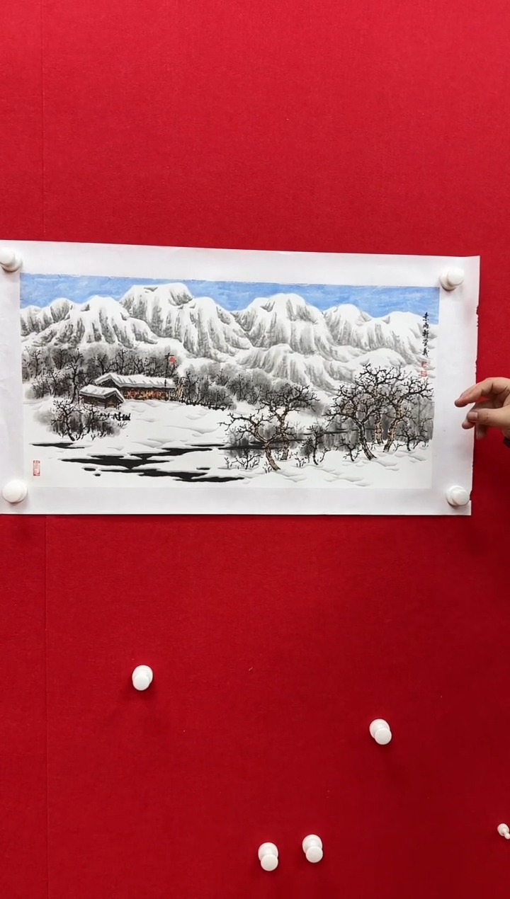 【闪购商品】国画天津人美社—王学义书画作品