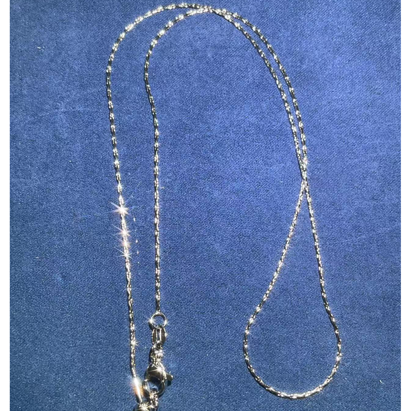 a405白色万能蛇骨项链多样性发货