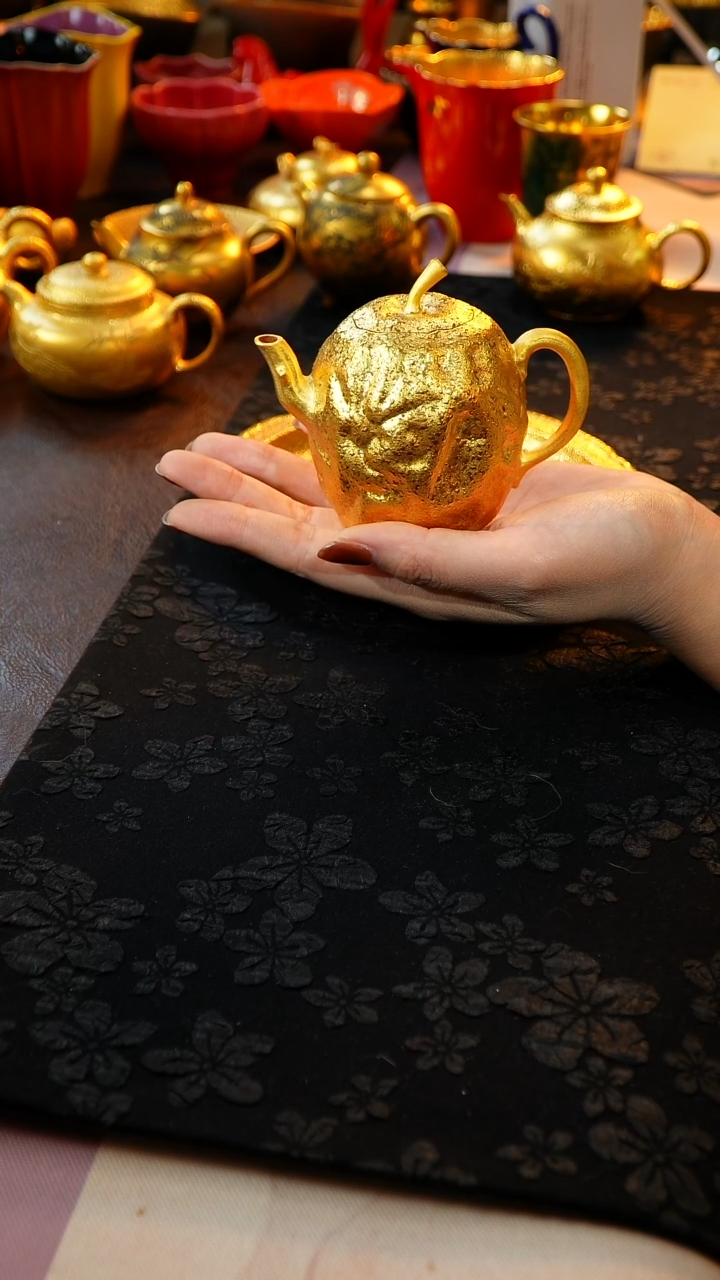 茶杯紫砂【宜景窑系列】金壶