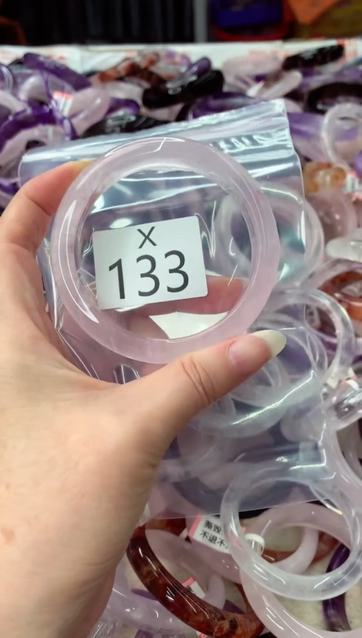 未镶嵌手镯水晶X133-62