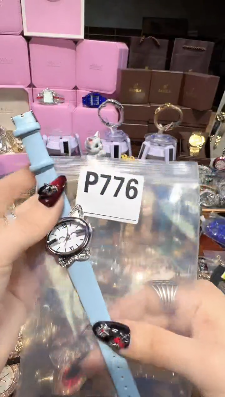 石英机芯不锈钢不锈钢直播定闪专用